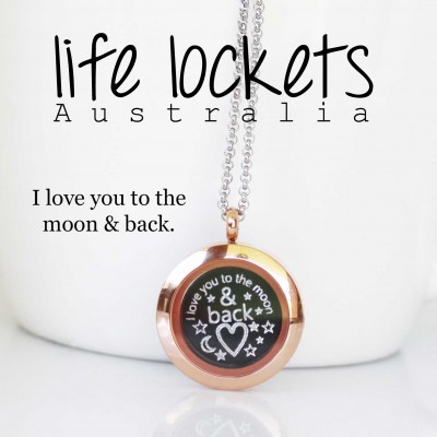 I love you to the moon & back - 2.5cm plate